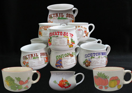 Vintage suppenschüssel mit - suppenschüssel,
