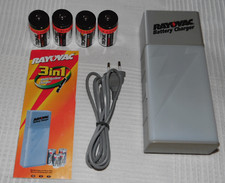 Rayovac Ladegerät und 4 Mono D Akkus