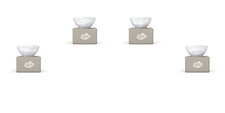 Fiftyeight schalen set tlg - fiftyeight, 4-tlg