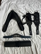 Ergonomische Griffe Kabelzug, Fuss Schlaufen, Polster , Wie Neu, Siehe Fotos