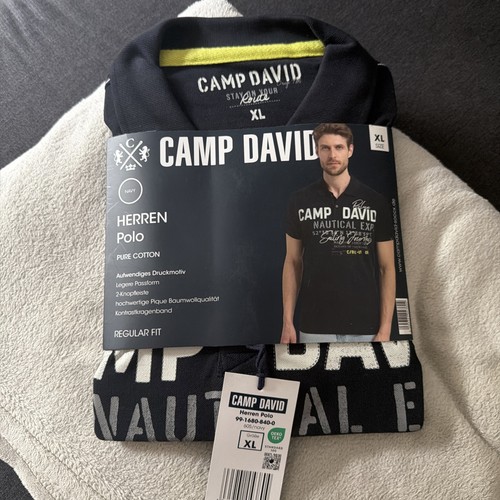 Camp david herren polo - polo, shirt