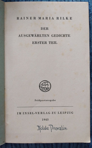 Der ausgewählten gedichte - der,