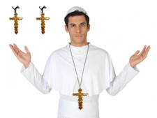 2 x edles Kreuz GOLD Kirche