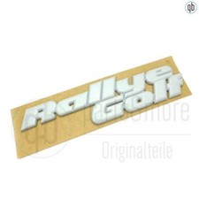 Original VW Schriftzug hinten Rallye Golf 2 MK2 grundiert G60 191853675C GRU 