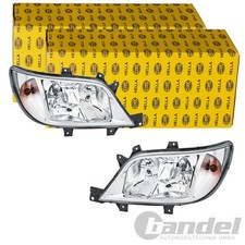 2x HELLA HALOGEN SCHEINWERFER