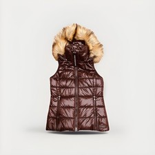 Pikeur Weste mit Kapuze Gr. S 36 braun Daunenweste - Reitsport Reiten Pferd