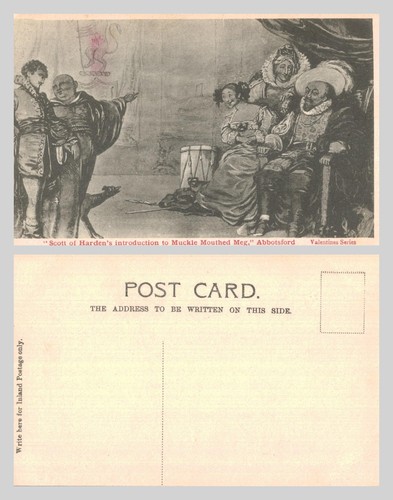 Alte postkarte scott von - postkarte,