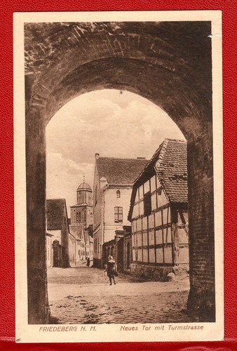 Alte friedeberg neumark - alte, ak