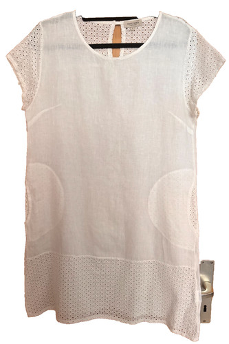 Via signoria leinenkleid weiß - signoria,