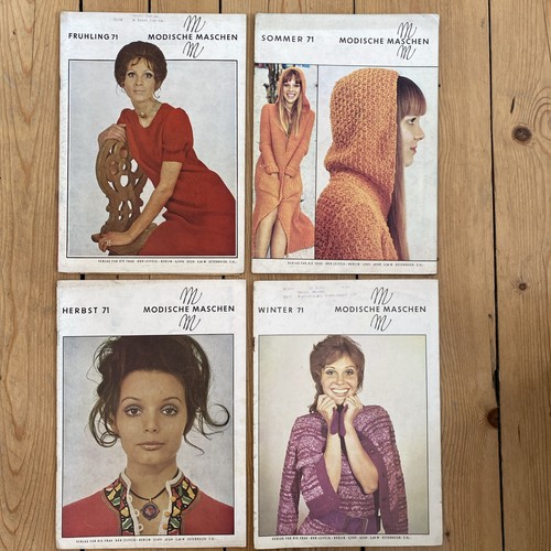 Modische maschen 1971 - 4x,