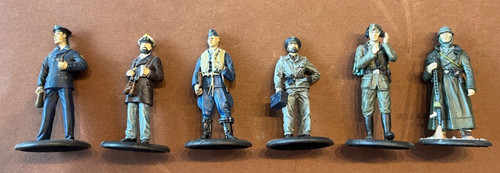 Alte zinn figuren - gruppe, 5,5cm