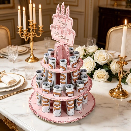 Geburtstag bargeld torte - bargeld,