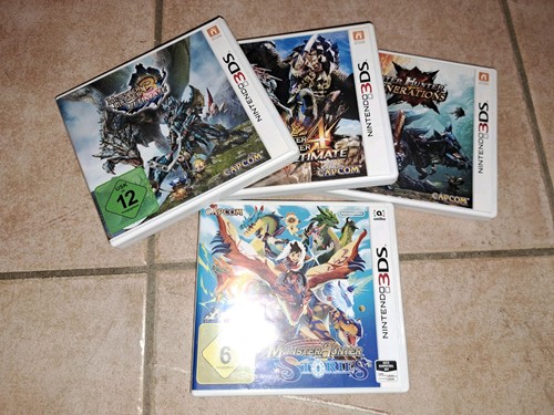 Monster hunter 3ds spiele - monster,