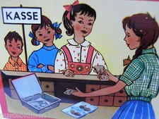 Art Deco Blech Geldkassette