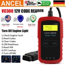 Profi Diagnosegerät OBD2 Scanner für Mercedes Opel BMW Renault Fiat alle Marken