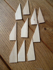 10 Holzkeile für die Leinwand, Holzleinwand