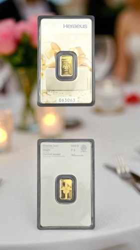 Heraeus goldbarren - 2,
