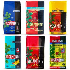 Rosamonte Mate Tee Yerba Elaborada Con Palo Tradicional Despalada 500g - 1kg