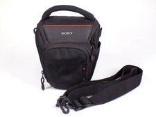Sony LCS-AMB Gepolsterte Umhänge-Tasche Schwarz für Sony Alpha Kamera Serie NEUW
