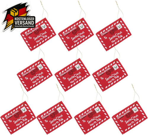 Filz weihnachtsumschlag 13x8cm - weihnachtsumschlag,