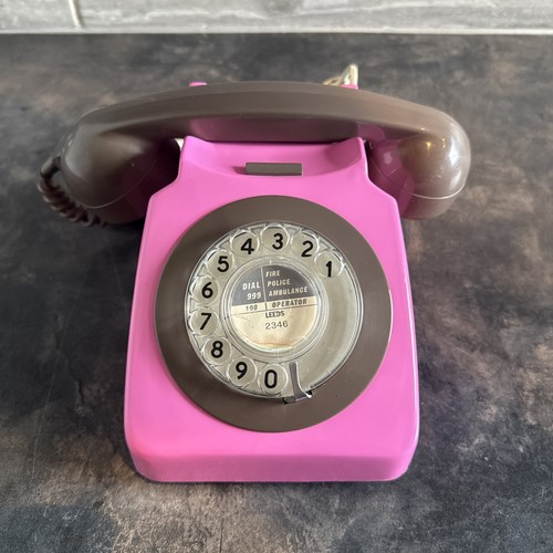 Vintage 1970 pink - 1970’s, rotary