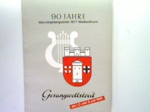 Jahre männergesangverein - 90,