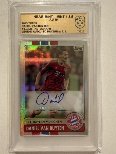 Topps 2023 daniel van - topps, buyten