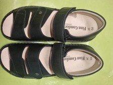 Damenschuhe Sandalen  Finn Comfort  Schwarz Gr.39 Neu