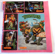 Aufkleber-Bogen Popcorn