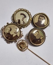 Alte Broschen Sammlung ausverkaufen ( Biedermeier Zeit