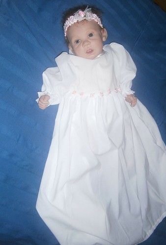 Reborn babykleidung taufkleid - reborn,