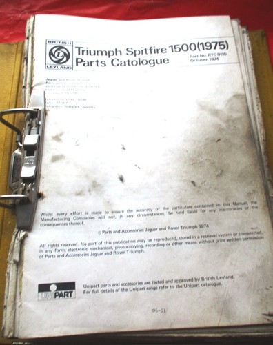 Ersatzteil katalog triumph - katalog,