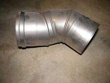 150 mm Edelstahlschornstein Kamin Bogen Abgasrohr Verstellbar  