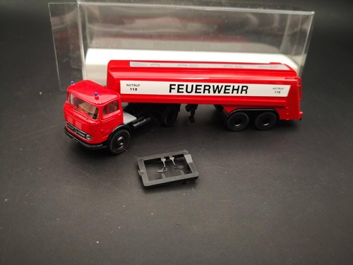Brekina feuerwehr tank - brekina, mb
