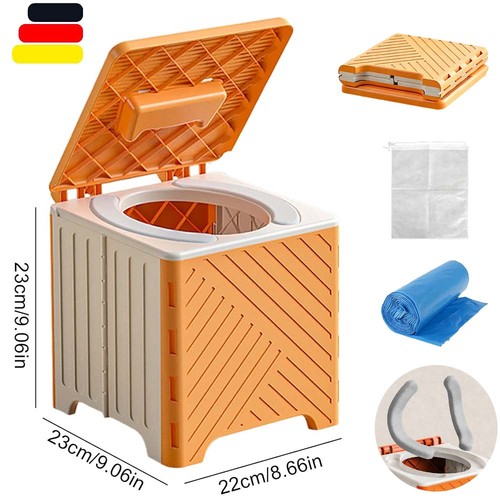 Campingtoilette faltbar mit - faltbar,