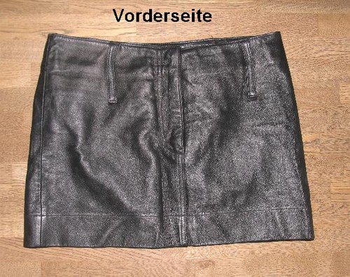 Ultra kurzer amisu lederrock - ultra-kurzer,