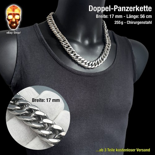 Doppel panzerkette 17 mm - ,
