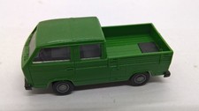 Roco 1425 Volkswagen VW T3 Doka Doppelkabine Pritsche grün (71)