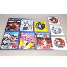 Lot of 9 PS4 Sports Games NBA