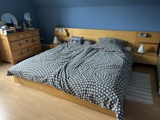 Malm Doppelbett 180x200 Holz