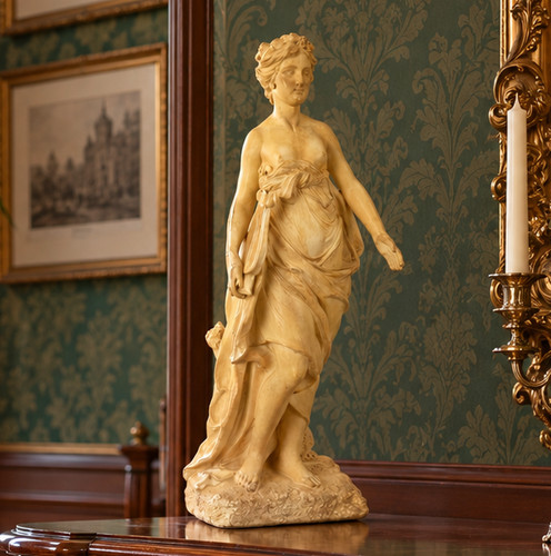 Statue figur frau jugendstil - figur,