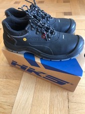 HKS A400 Sicherheitsschuh S3 SRC Leder schwarz "Active 400" NEUWERTIG Gr. 44