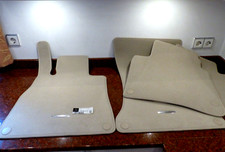 original Fussmatten Mercedes S-Klasse V222 W222 lang Velours beige BJ. 2013-2021