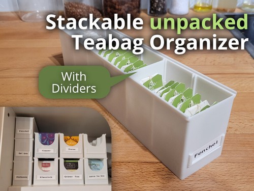 Tee organizer box stapelbar - box,