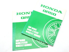 HONDA QR50 Werkstatt-Handbuch 1982 Deutsch/Englisch 67GF800 + Nachtrag