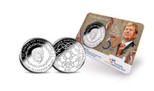 50 Jahre König Willem Alexander Unz Blisterkarte Niederlande Unz 10 Euro 2017