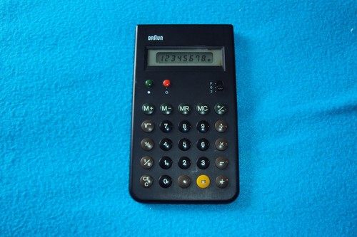 Braun taschenrechner control - taschenrechner,