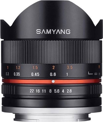 Samyang 8mm umc fisheye - f2.8,