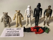 ##K0294 > FIGUREN SET mit 5 STAR WARS VINTAGE KENNER FIGUREN 1977 - 1985 #1