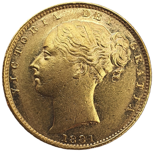 1881 queen victoria schild - 1881-s,